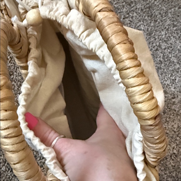 Straw Studios Natural Woven Tote - Picture 6 of 7